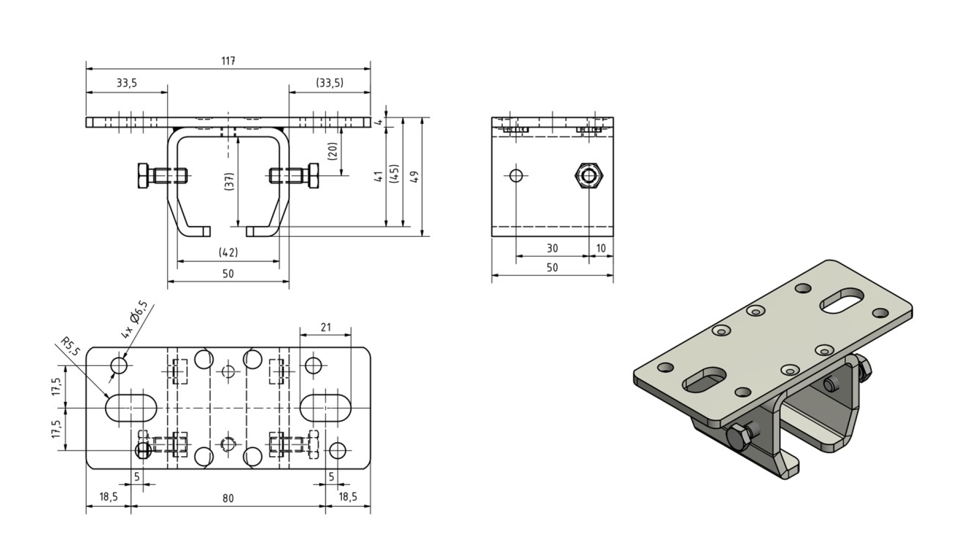 Deckenbefestigung Gr. 1 MEA 10333035